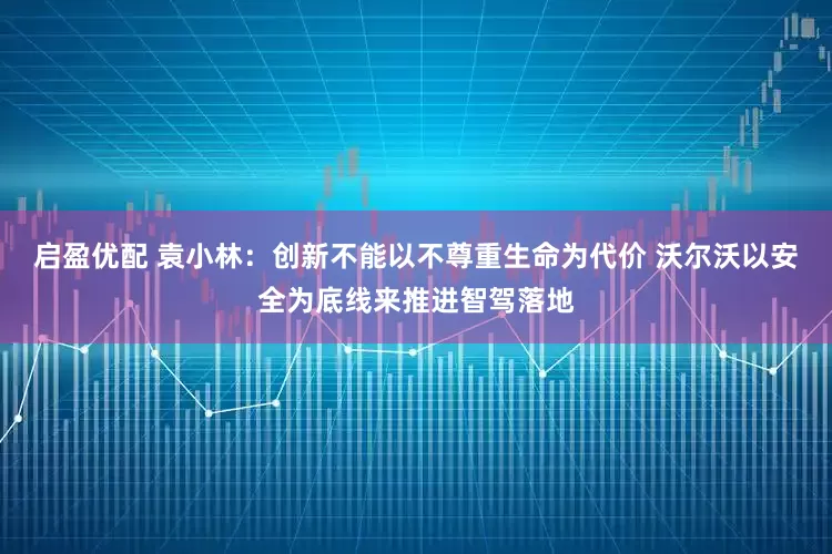 启盈优配 袁小林：创新不能以不尊重生命为代价 沃尔沃以安全为底线来推进智驾落地